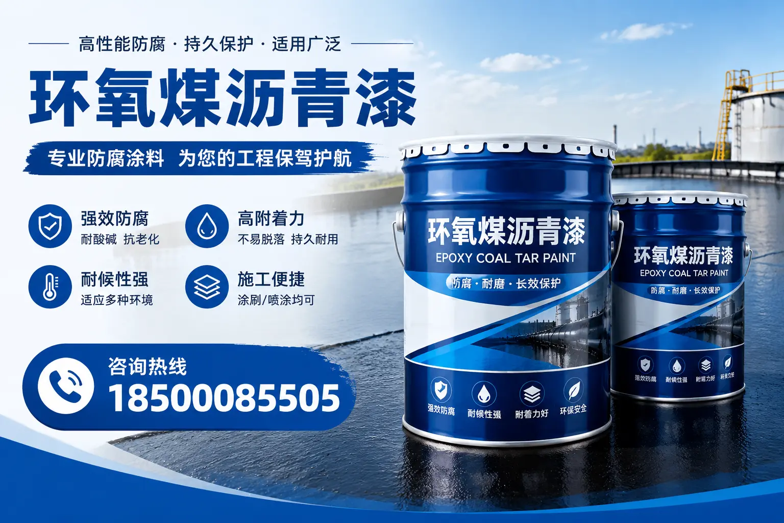 环氧煤沥青漆与其他漆类的比较，遵义用户的选择依据