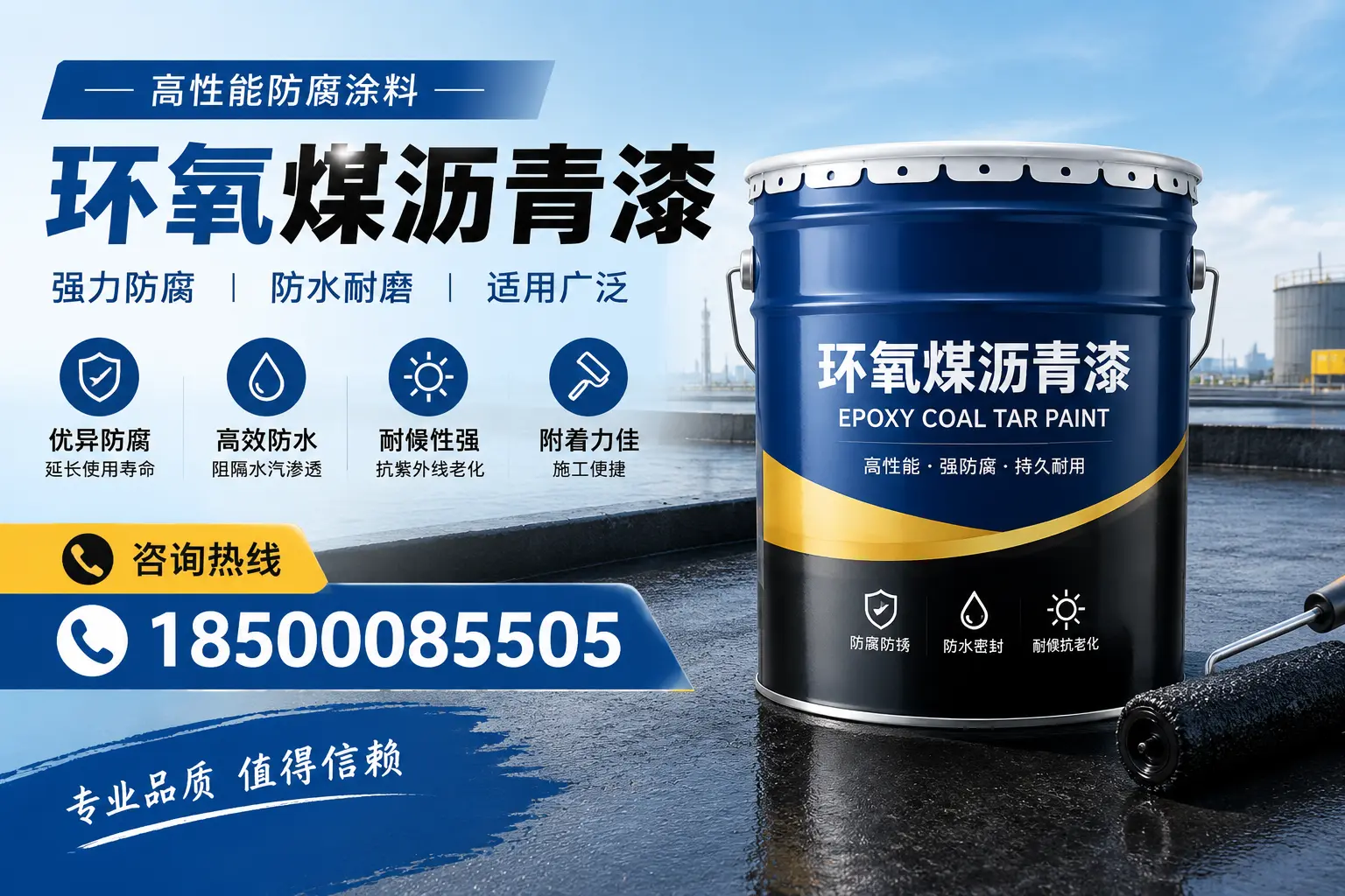 环氧煤沥青漆的主要成分与功能，遵义用户深度了解